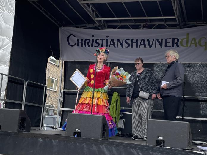 Anne Marie Helger på scene