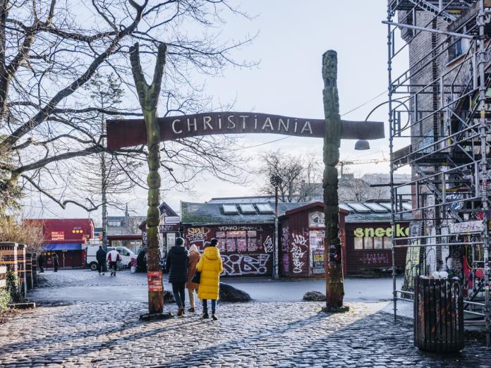 Indgang til Christiania 